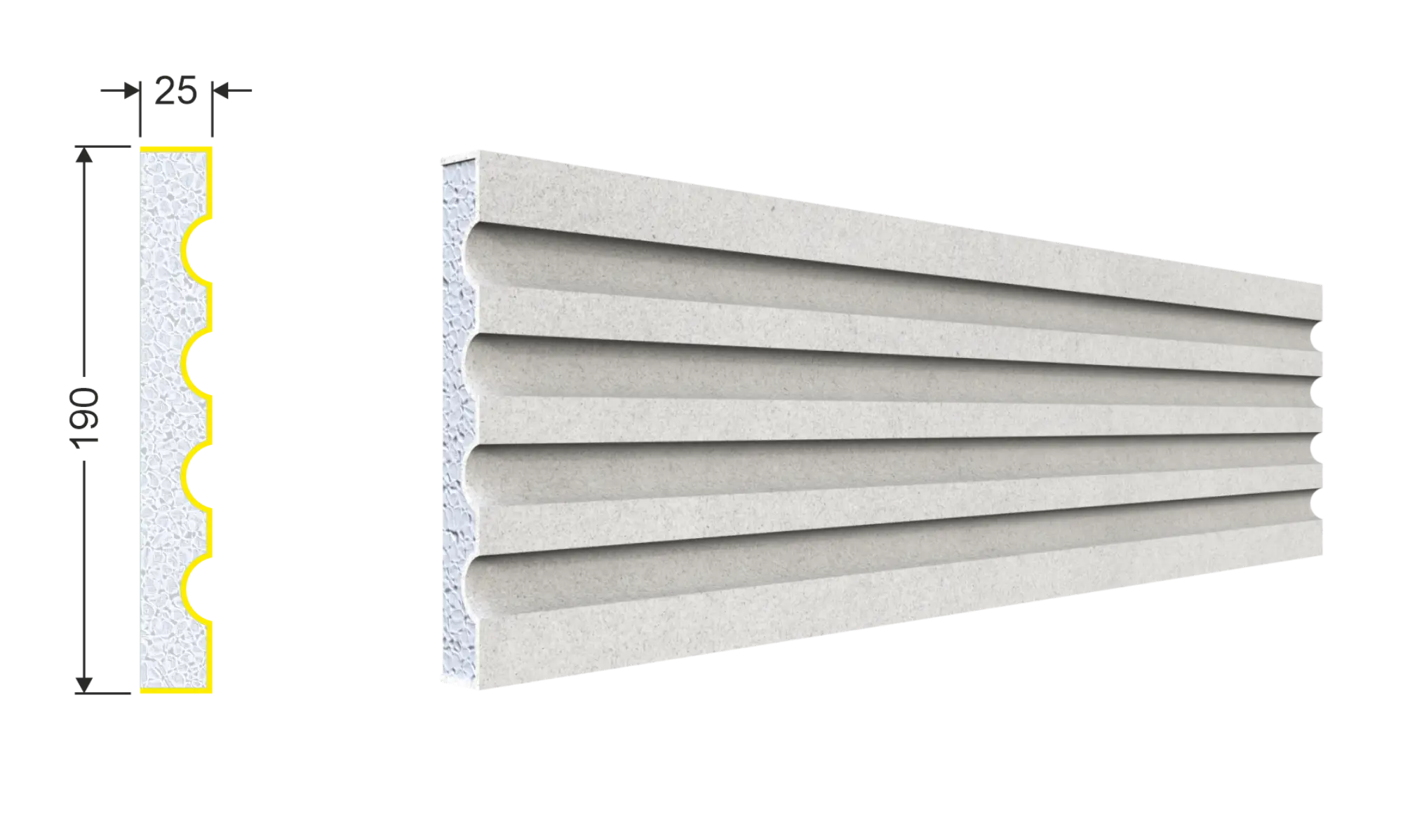 Element decorativ A-308